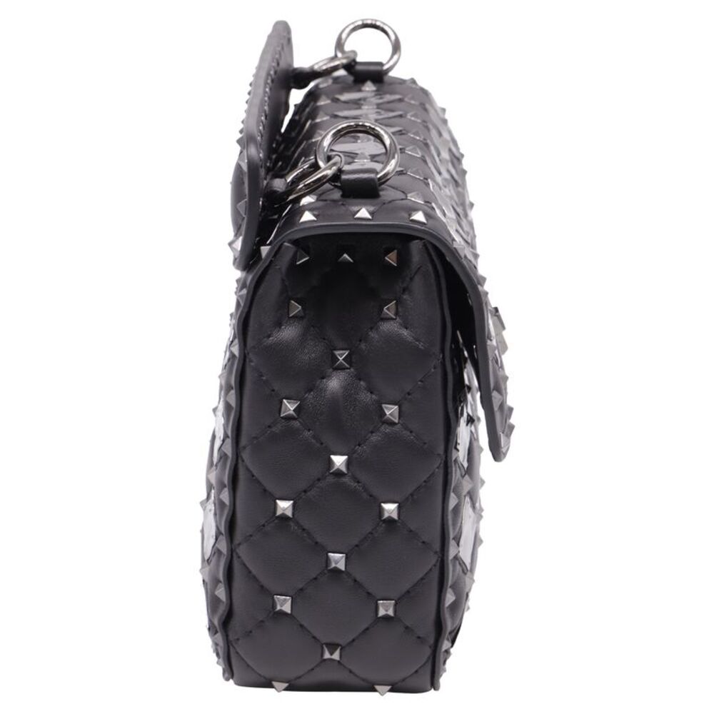 Valentino Medium Rockstud Spike.It With Metal Rhombus Detail Shoulder Bag in - Picture 3 of 12
